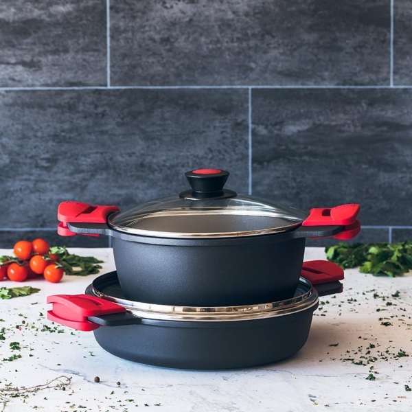 Kasserolle mit Glasabdeckung BRA Premiere A4105 Bild 7