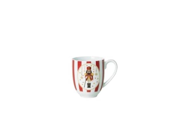 Hutschenreuther Becher mit Henkel Christmas Love red
