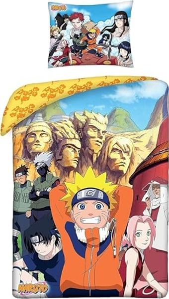 Naruto Bettwäsche Modell 3 - 100 % Baumwolle