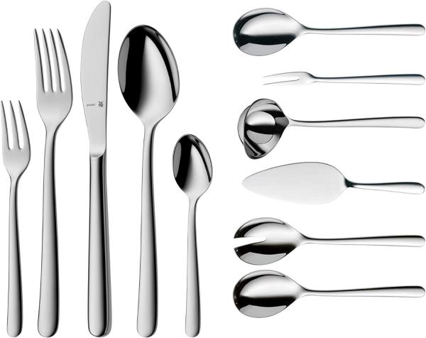 WMF 'Kult Plus' Besteck-Set, 66-teilig, Cromargan protect silber