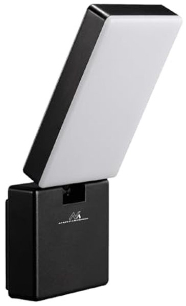 Kinkiet Maclean LED schwarz 10W IP65 700lm neutralweiß