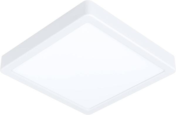 Eglo 900104 LED Badezimmer Deckenleuchte FUEVA-Z weiss L:21 B:21 H:2. 8cm dimmbar IP44 2700-6500K mit Connect-Z Funktion