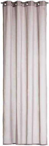 Gözze 'COSTA RICA' Ösenvorhang, 100% Polyester taupe, 140x245 cm