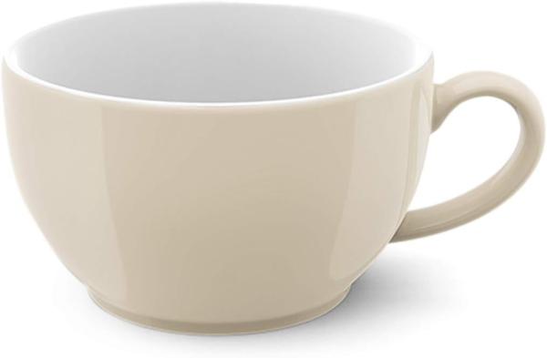 Kaffee-Obertasse 0,25 l Solid Color Sand Dibbern Kaffeetasse - Mikrowelle geeignet, Spülmaschinenfest