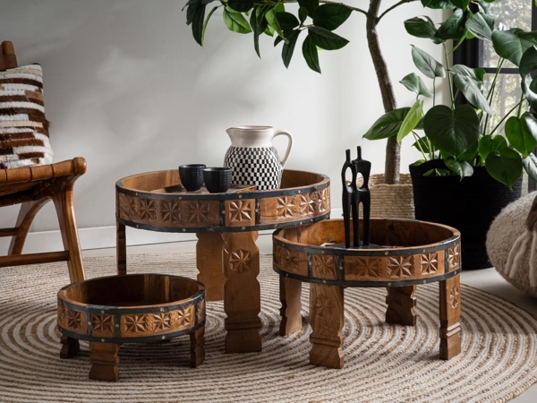 Couchtisch Chakki 3er Set Bild 2