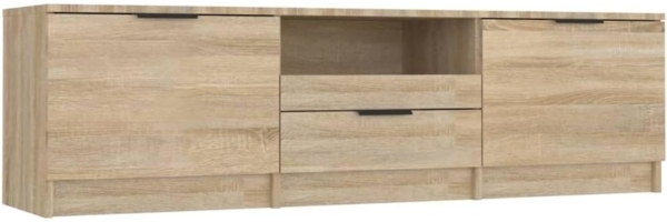 vidaXL TV-Schrank Sonoma-Eiche 140 x 35 x 40 cm Holzwerkstoff 811451