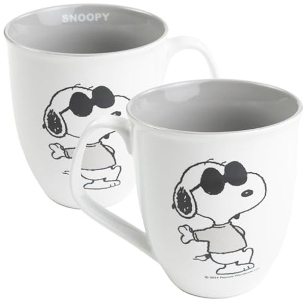 United Labels® Tasse The Peanuts Snoopy Kaffeetasse Becher Kaffeebecher Keramik 280 ml, Keramik