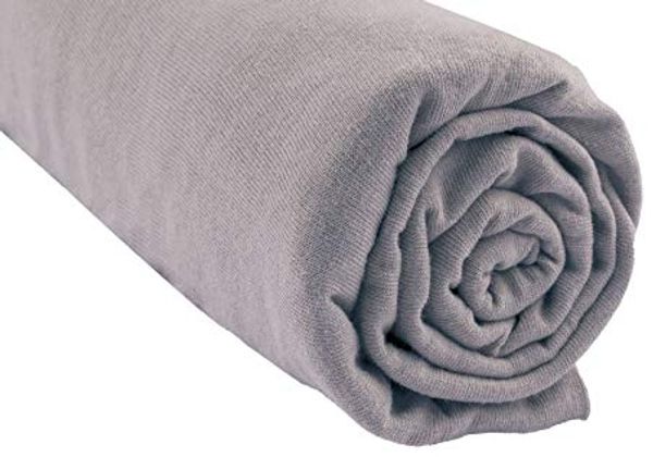 Easy Dort Spannbettlaken, Bio-Baumwolle, für Kinderbett, 90x140 cm, Farbe Haselnussbraun