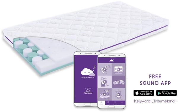 Träumeland 'Traumplanet' Kaltschaummatratze Comfort 70x140 cm Bild 2