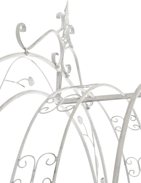 CLP Rosenbogen Grenada mit Tor,antik weiß Bild 5