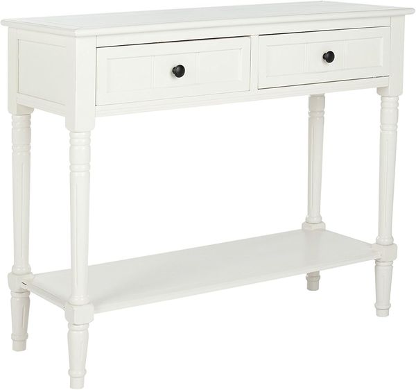 Safavieh Camden Konsole, Holz, Weiß, 90 x 35 x 74.93 cm