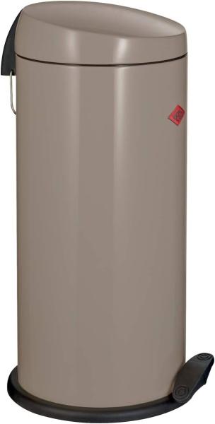 Wesco 'Capboy Maxi' Mülleimer, Stahlblech, 22 Liter, Warm Grey