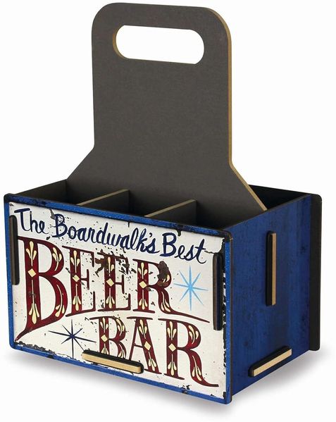 Werkhaus Der Flaschenträger für 6 Flaschen Beer Bar WL8370