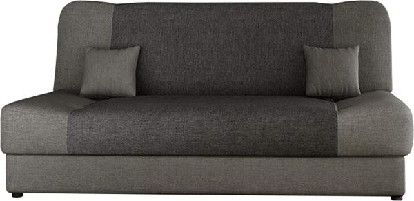 Schlafsofa Jonas, Sofa mit Bettkasten und Schlaffunktion, Bettsofa, Dauerschläfer-Sofa, Schlafcouch, Materialmix, Couch vom Hersteller, Wohnlandschaft (Lux 05 + Lux 06)