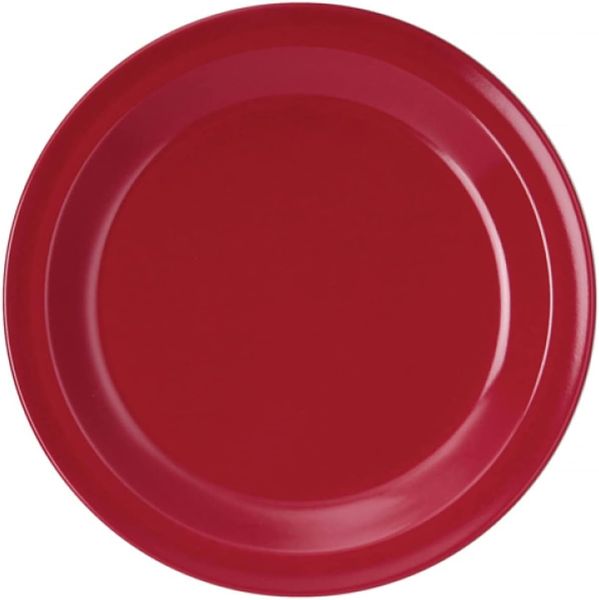 Waca Melamin Kuchenteller rot - Größe 19,5 cm