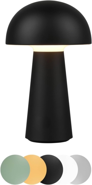 lightling LED Tischleuchte Lennox, LED fest integriert, warmweiß, dimmbar, Touch-Funktion, IP44