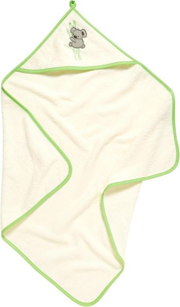 Playshoes Kinder Kapuzentuch Koala beige|75x75 cm
