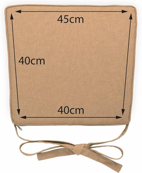 sunnypillow Stuhlkissen 4er Set Stuhlkissen 40 x 45 x 5cm Bild 4