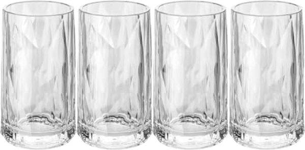 Koziol CLUB NO. 7 Stamper Superglas 4er Set 40 ml