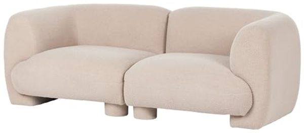 Modulsofa 2-Sitzer MJALBI Bouclé Beige