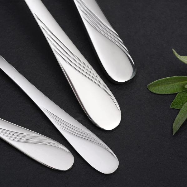 Gräwe Tafelbesteck 24-tlg., Edelstahl silber Bild 5