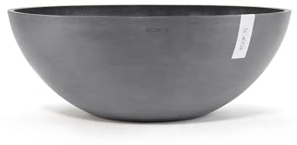 ECOPOTS Blumentopf VIENNA Grey, BxTxH: 70x70x25,5 cm