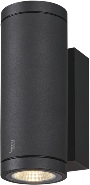 SLV No. 1003424 ENOLA ROUND S Outdoor LED Wandaufbauleuchte anthrazit IP 65