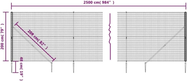 vidaXL Regalböden 2 Stk. Glas Transparent 70x25 cm 3051570 Bild 5
