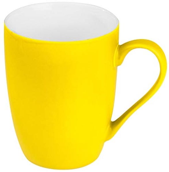 Macma Tasse Porzellantasse / Kaffeetasse / Fassungsvermögen: 300 ml / Farbe: gelb