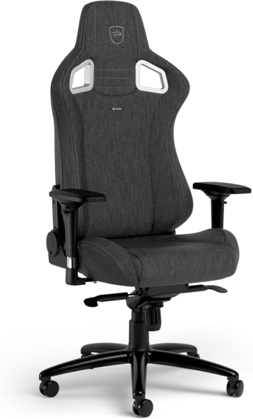 Noblechairs Epic TX Gaming Stuhl, Bürostuhl, Schreibtischstuhl, Atmungsaktives Textilgewebe, Kopf- und Lendenstütze, Entwickelt für Nutzer bis 120 kg, (Anthrazit, Textilgewebe)