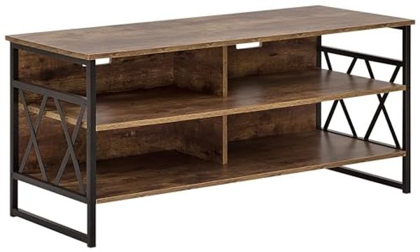 TV Möbel Holzoptik braun CARLISLE