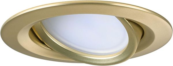 LED Einbauleuchte Nova Coin rund 84mm 50° RGBW+ 3x6W 3x500lm 230V Gold matt Aluminium Bild 12