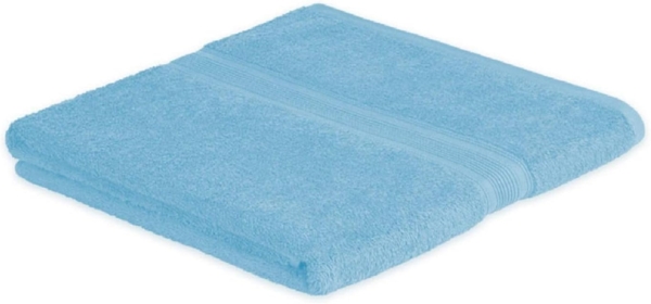 Badetuch Frottier 500 g/m² 100 x 150 cm Hellblau