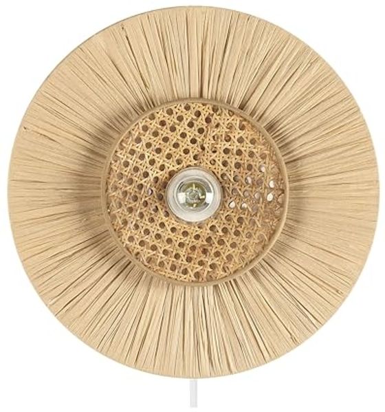 Wandlampe YAAPI Papier Natürlich
