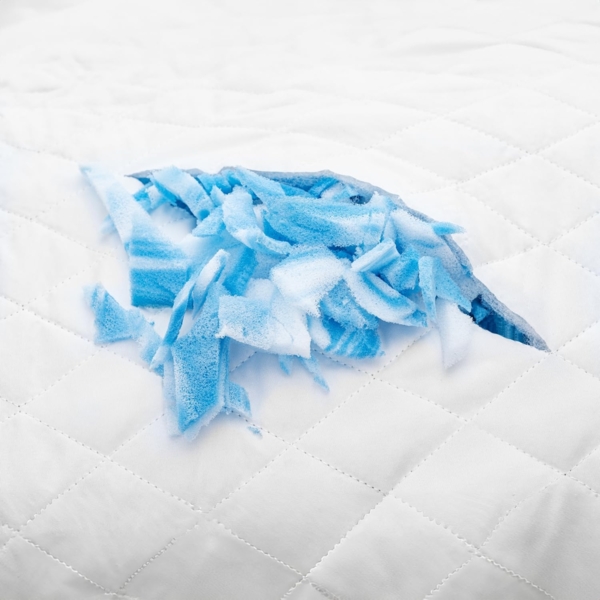 CloudComfort Basic Gel-Flocken Kopfkissen 40 x 80 cm Bild 4