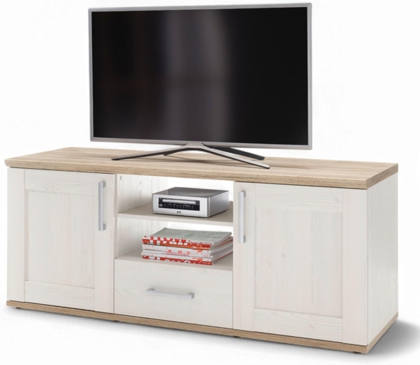 Lowboard Romy / Romance, Holzwerkstoff, Holzfarben, 143 x 59 x 50 cm