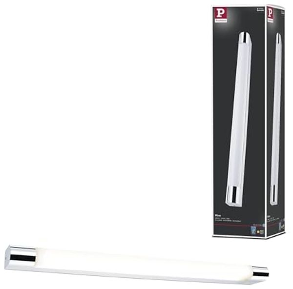 Paulmann No. 79716 Spiegelleuchte LED Mizar IP44 Steckdose 10,5W Chrom 63 cm