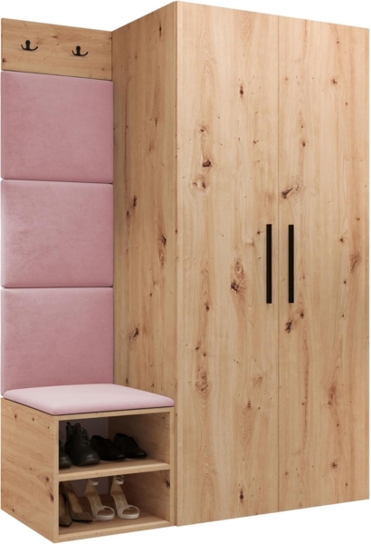 Garderoben-Set Mapreni IV (Farbe: Artisan Eiche, Manila 09) Bild 1