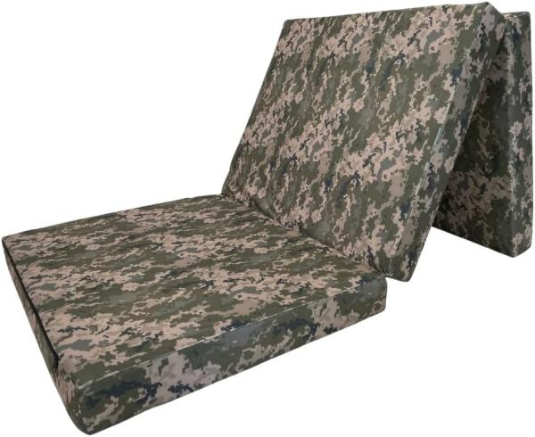 Klappmatratze Klappmatratze Gästematratze "CAMO" M - 180x65x7cm, FORTISLINE