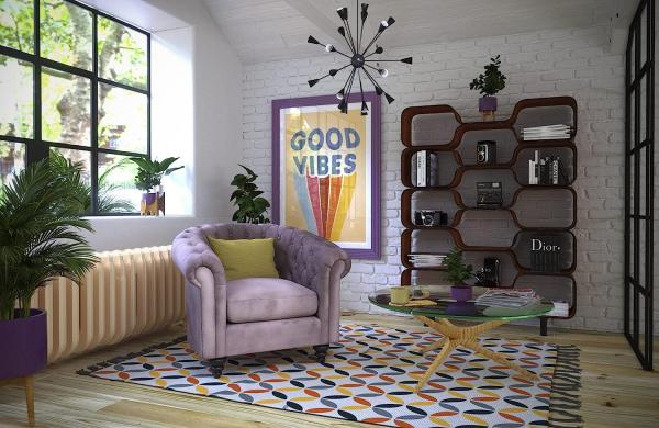 Sessel CHARLIETOWN, dusty rose Bild 2