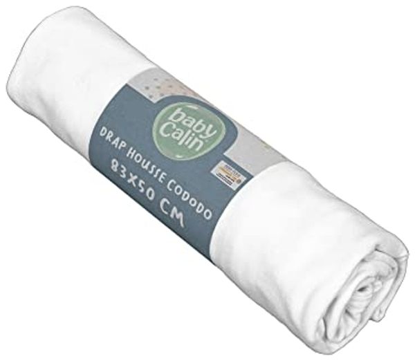 babyCalin Bio - Bio-Spannbettlaken 83x50 cm