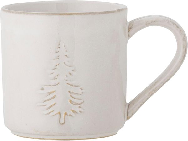 BLOOMINGVILLE Winter Tasse Natur Steingut