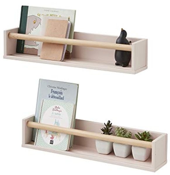 vertbaudet Wandregal 2er-Set Wandregale KONFETTI Kinderzimmer