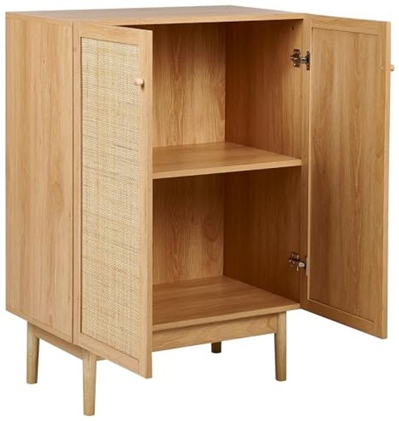 Sideboard NIVO 102 cm Heller Holzfarbton Bild 4