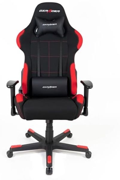DXRacer Formula Serie OH-FD01-NR Gaming-Stuhl - Regular / L - EPU Kunstleder (wasserabweisend) -