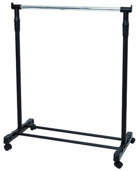 Alba Reihengarderobe Jack BxHxT 82x160-180x42 cm mobil mit 4 Rollen sch