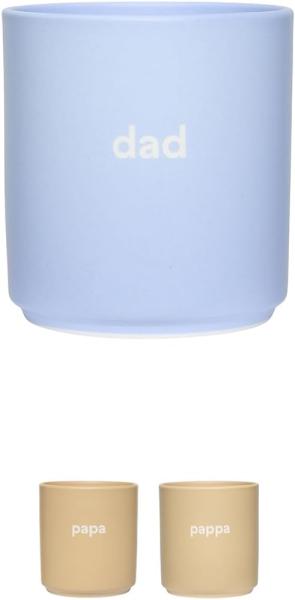 Design Letters Becher VIP Favourite Cup Dad Blau 10101002DSTBDAD