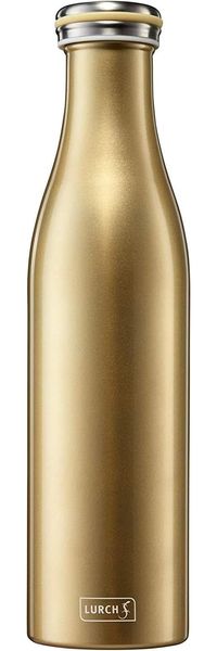 Lurch Isolierflasche Edelstahl 0,75 l Gold-Metallic