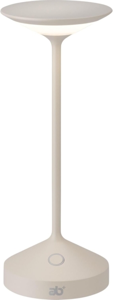 ab+ by Abert Tempo Mini tragbare Tischleuchte sand