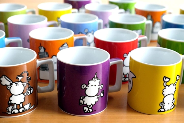 Sheepworld Tasse mit Spruch Nervlich Wortheld-Tasse, Porzellan, 45 cl, Grün | Tasse lustig, Sprüche-Tasse | 42475 Bild 2